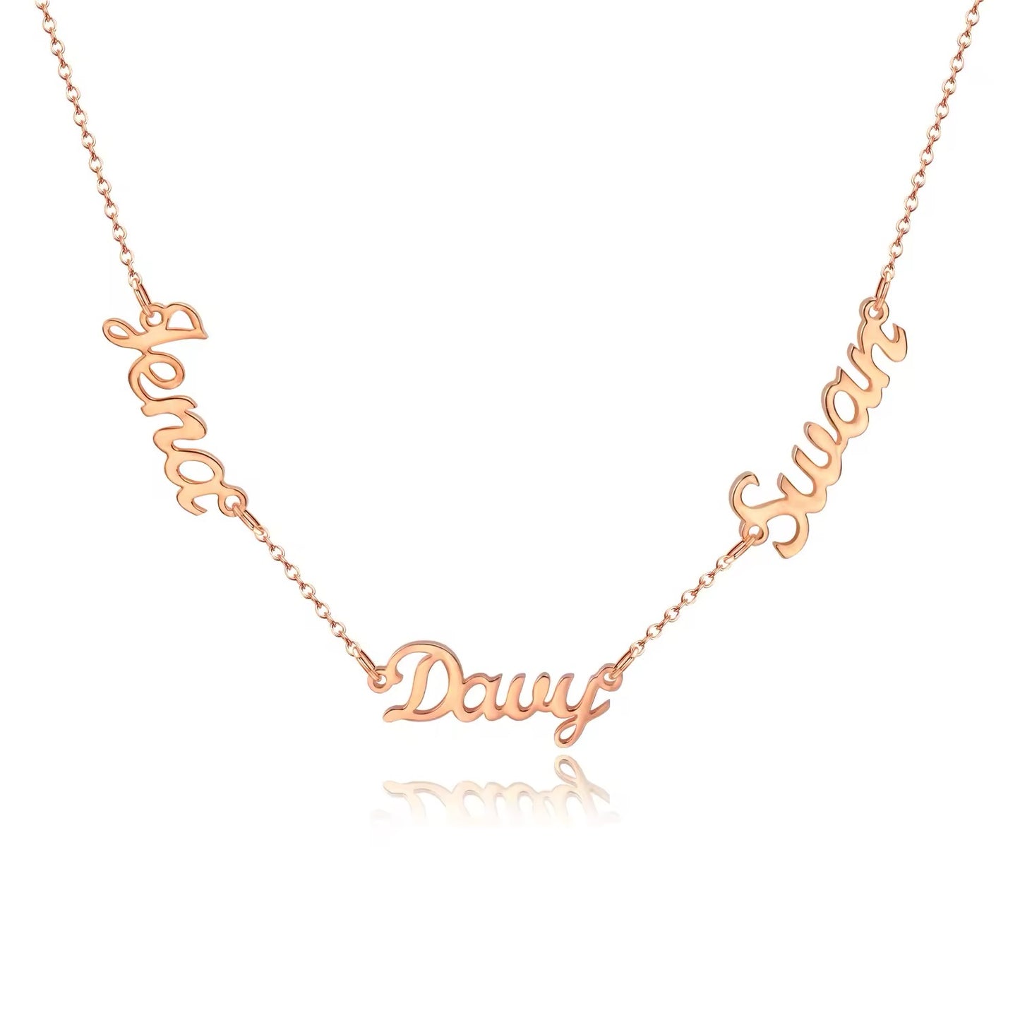 Multi Name Necklace
