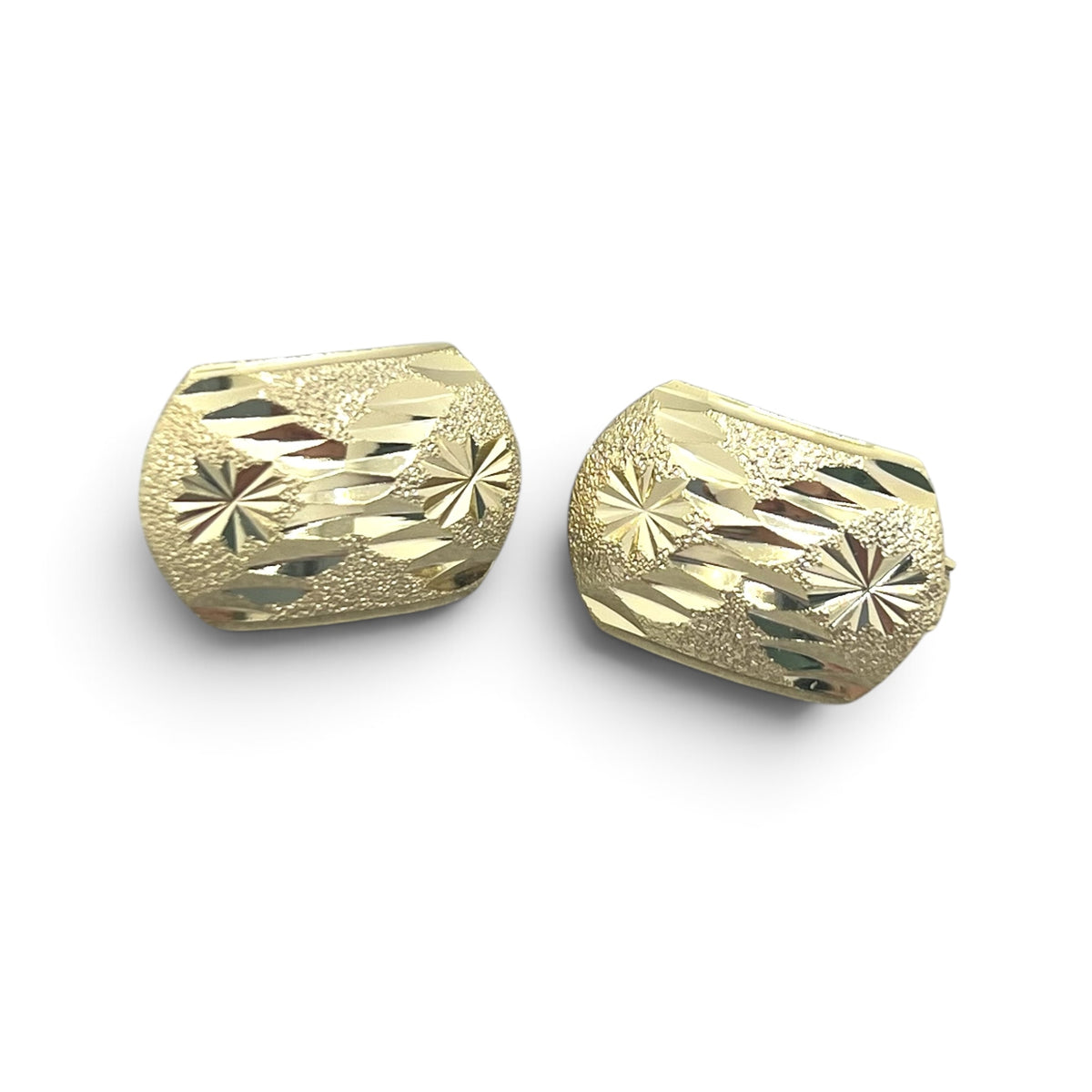 Italian Huggie HoopEarrings~14k Gold Plated