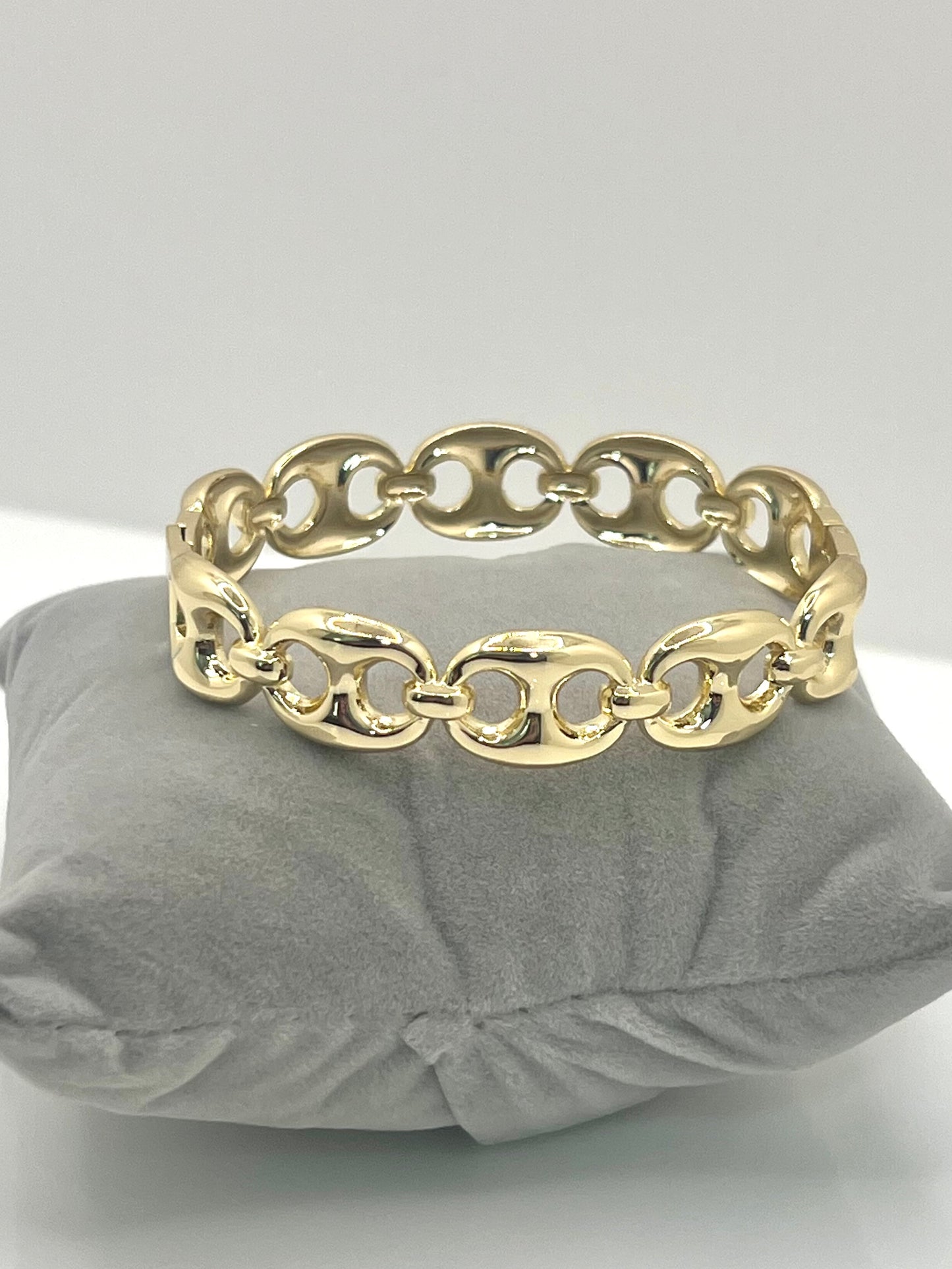 14k Gold Plated Bangle Bracelet #1