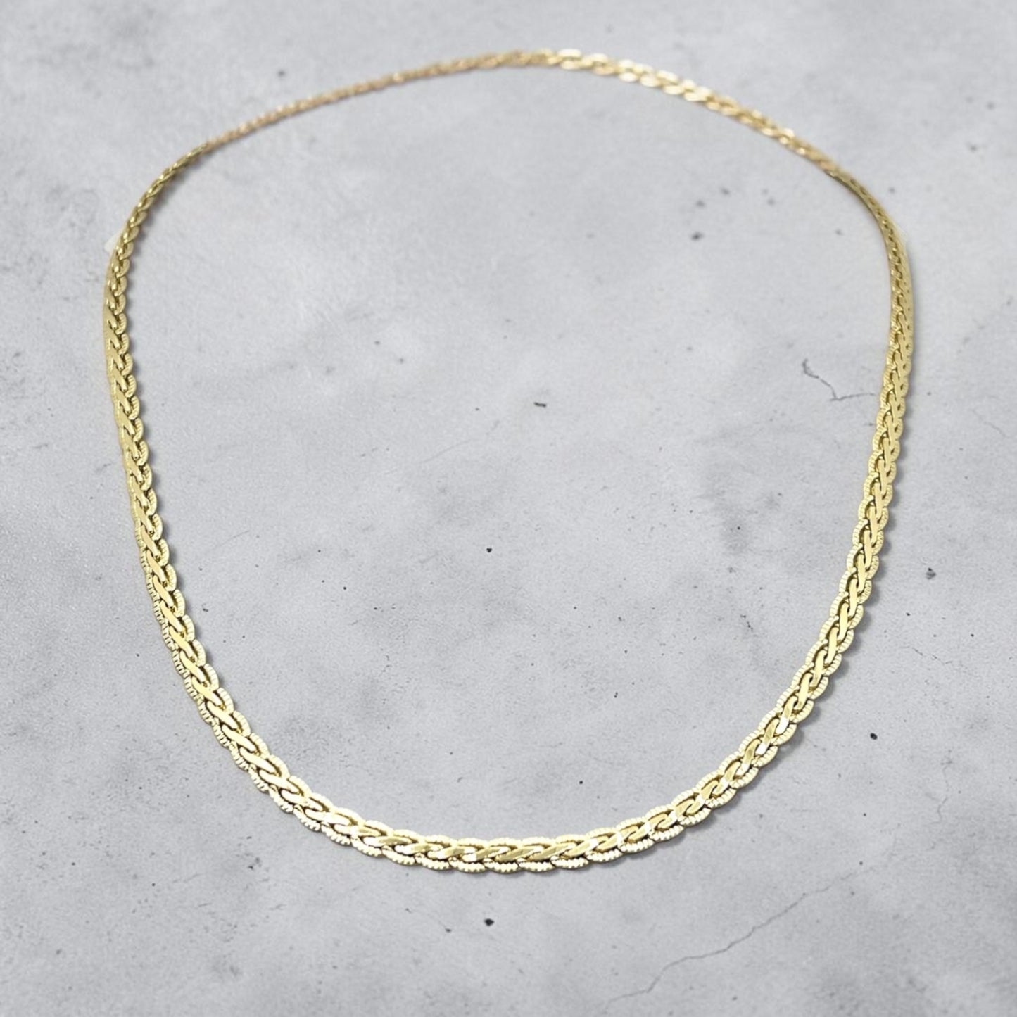 Beatriz Necklace Choker~14k Gold Plated