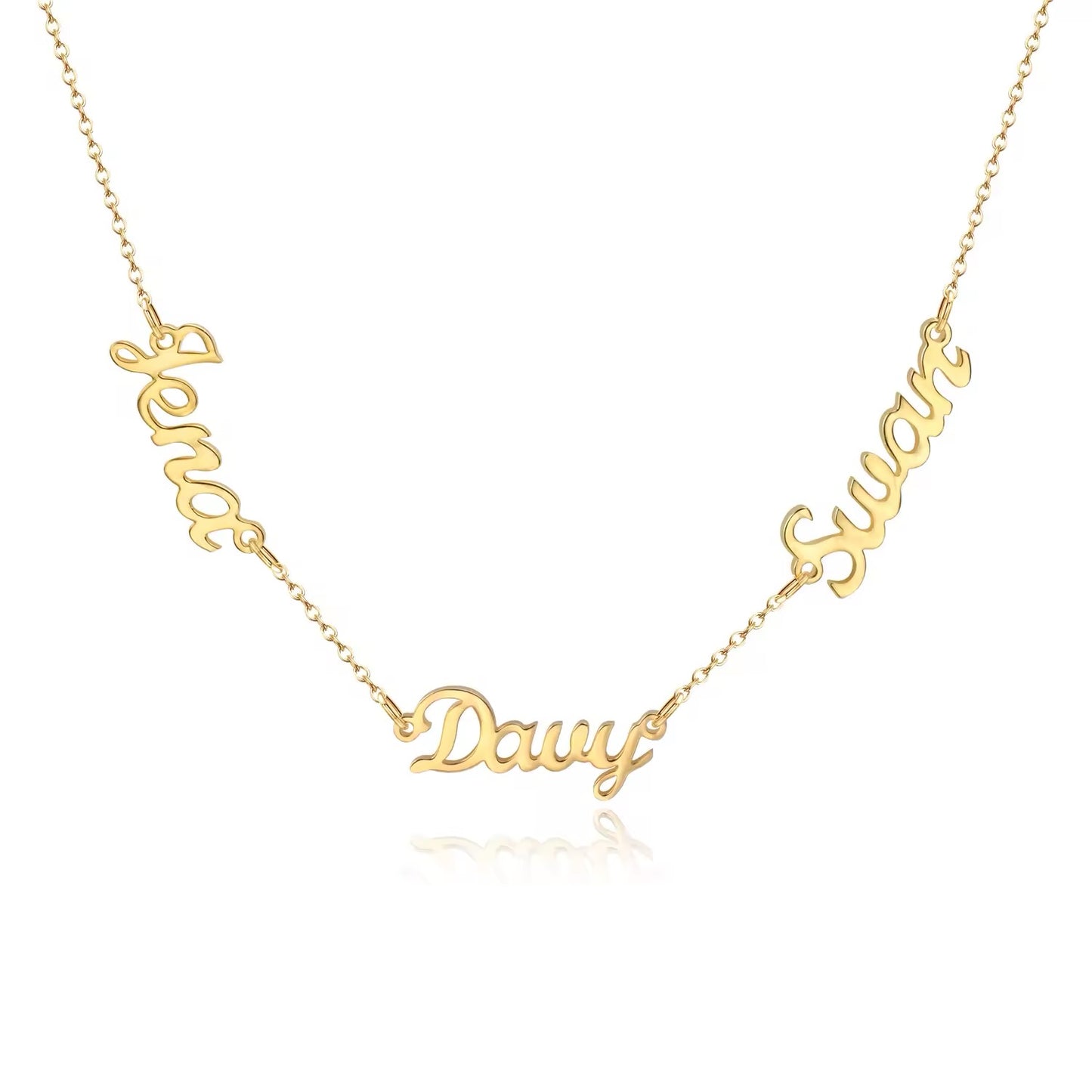 Multi Name Necklace