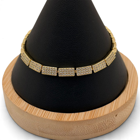 Maria CZ Bracelet~14k Gold Plated