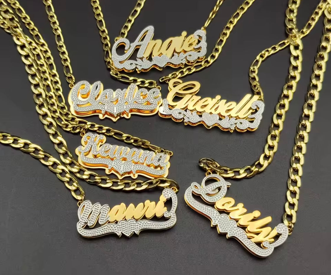 3D Name Cuban Necklace