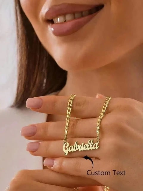 Cuban Style Name Necklace
