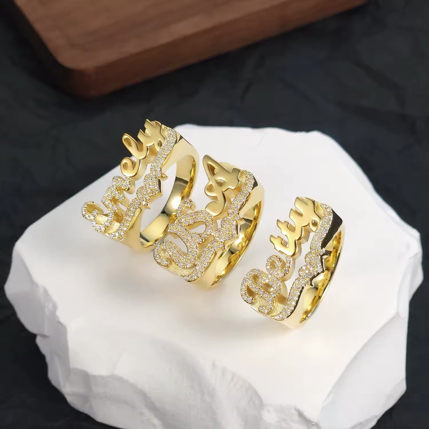 3D Name Ring