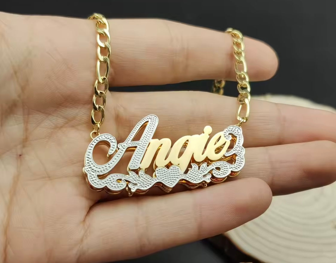 3D Name Cuban Necklace