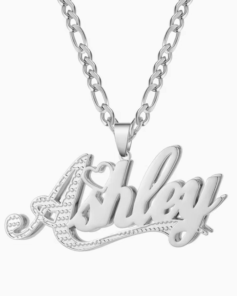 Double Plated Name Necklace