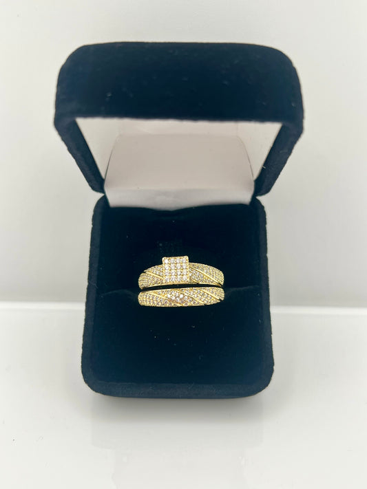 14k Gold Plated Wedding Band