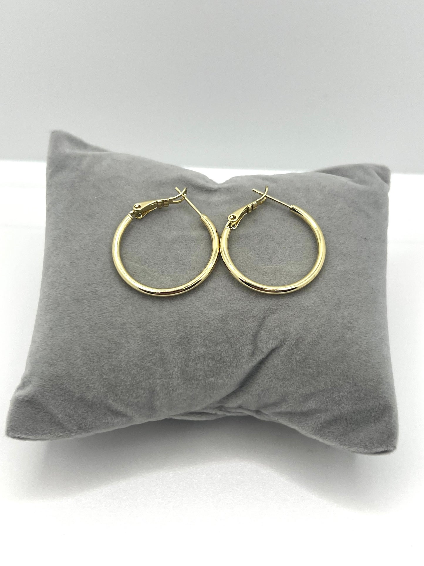 14k Gold Plated Hoop Earrings