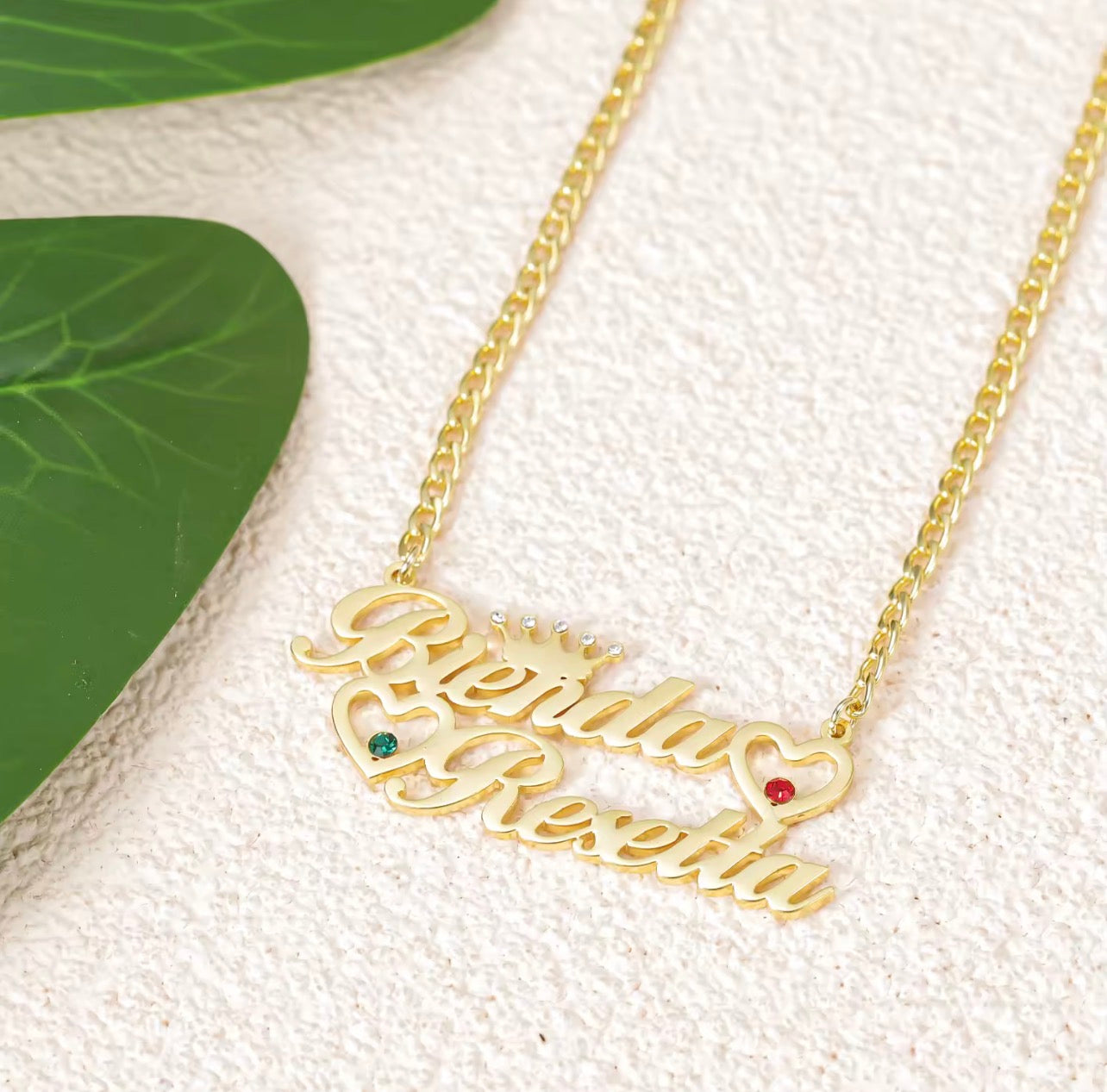 Double Name Necklace