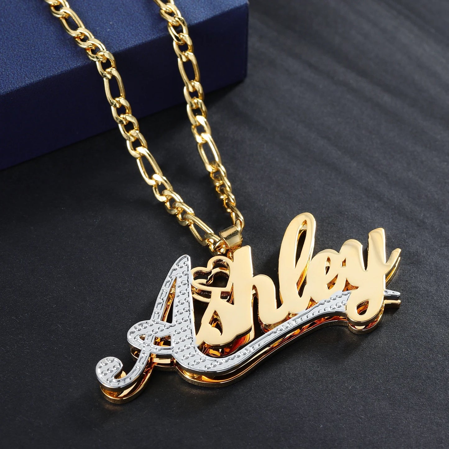 Double Plated Name Necklace