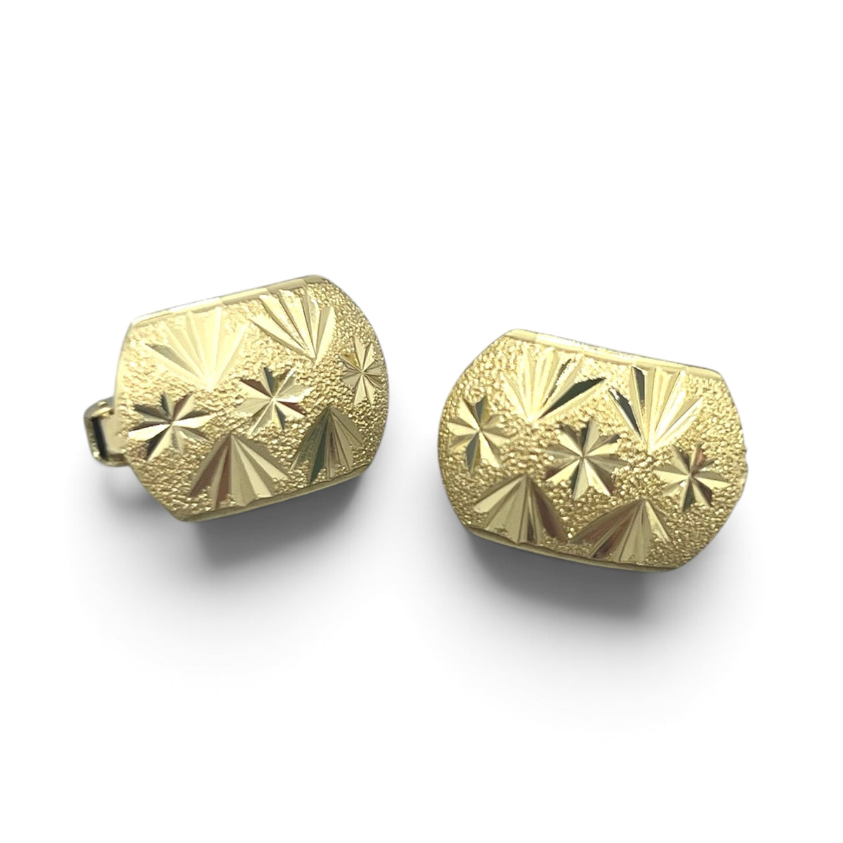 Italian Huggie HoopEarrings~14k Gold Plated