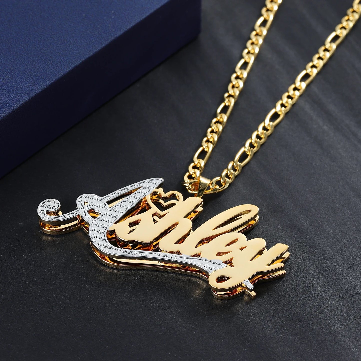 Double Plated Name Necklace