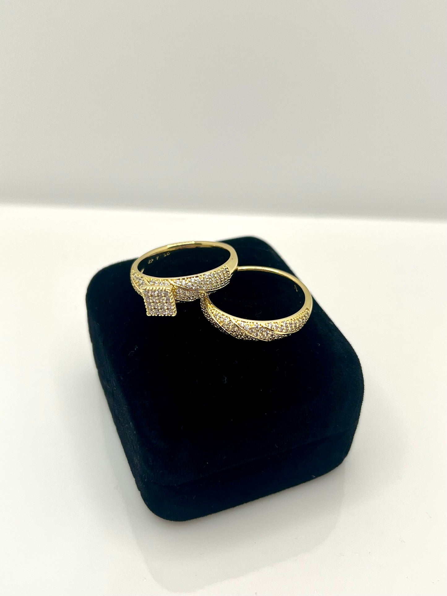 14k Gold Plated Wedding Band