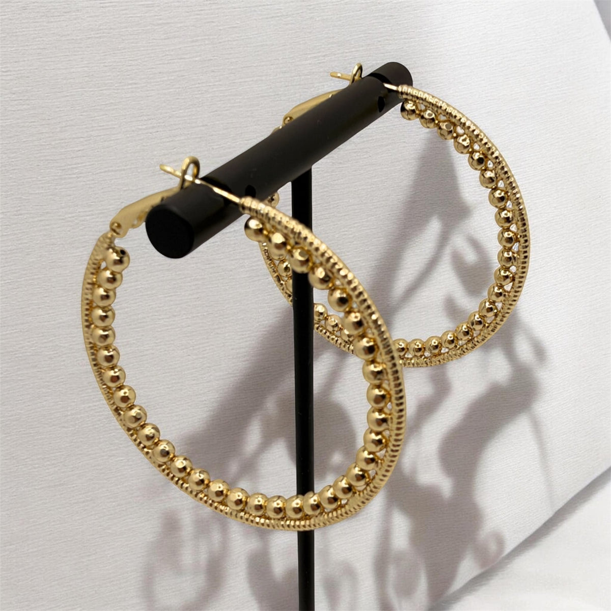 Ely Hoop Earrings~14k Gold Plated