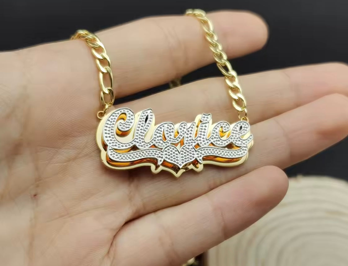 3D Name Cuban Necklace