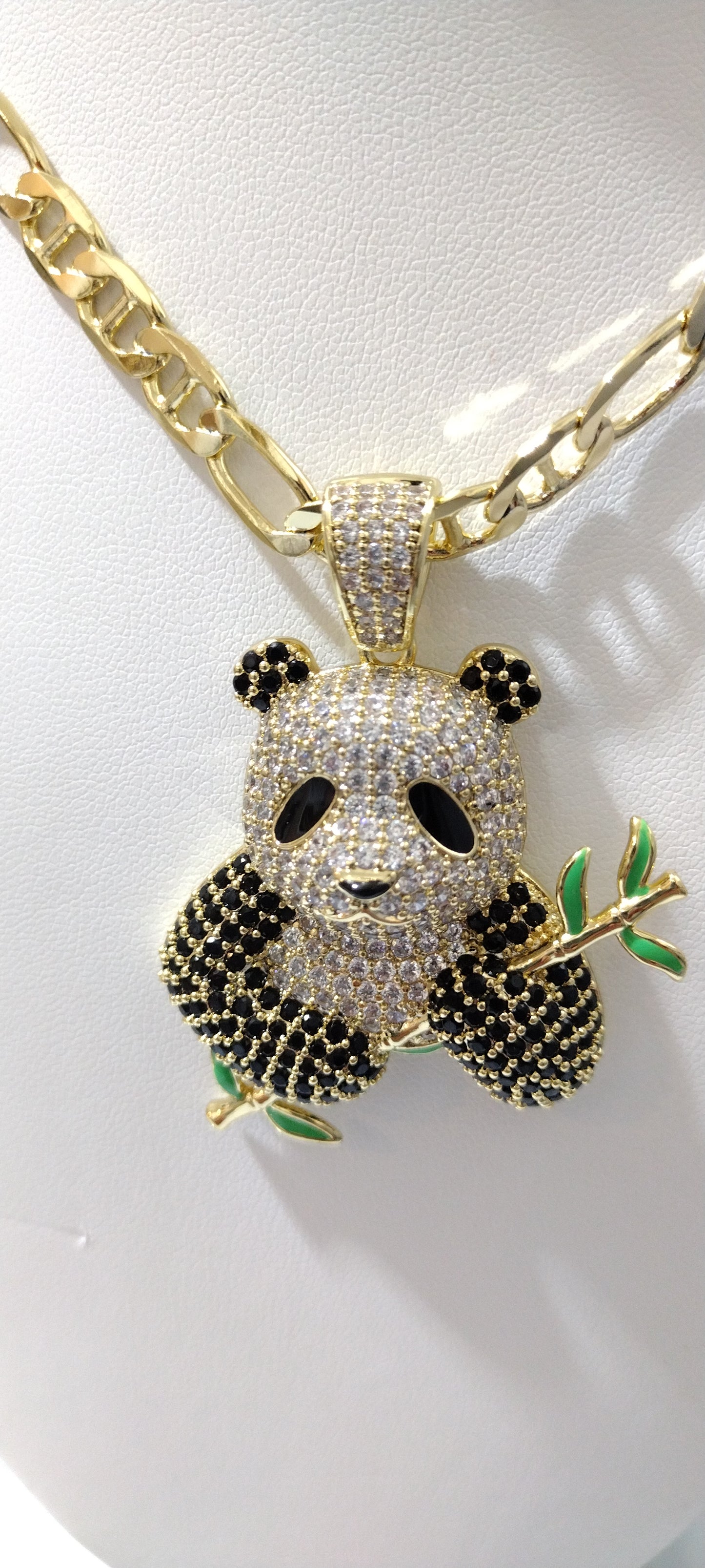 Panda Figaro Mariner Link Necklace