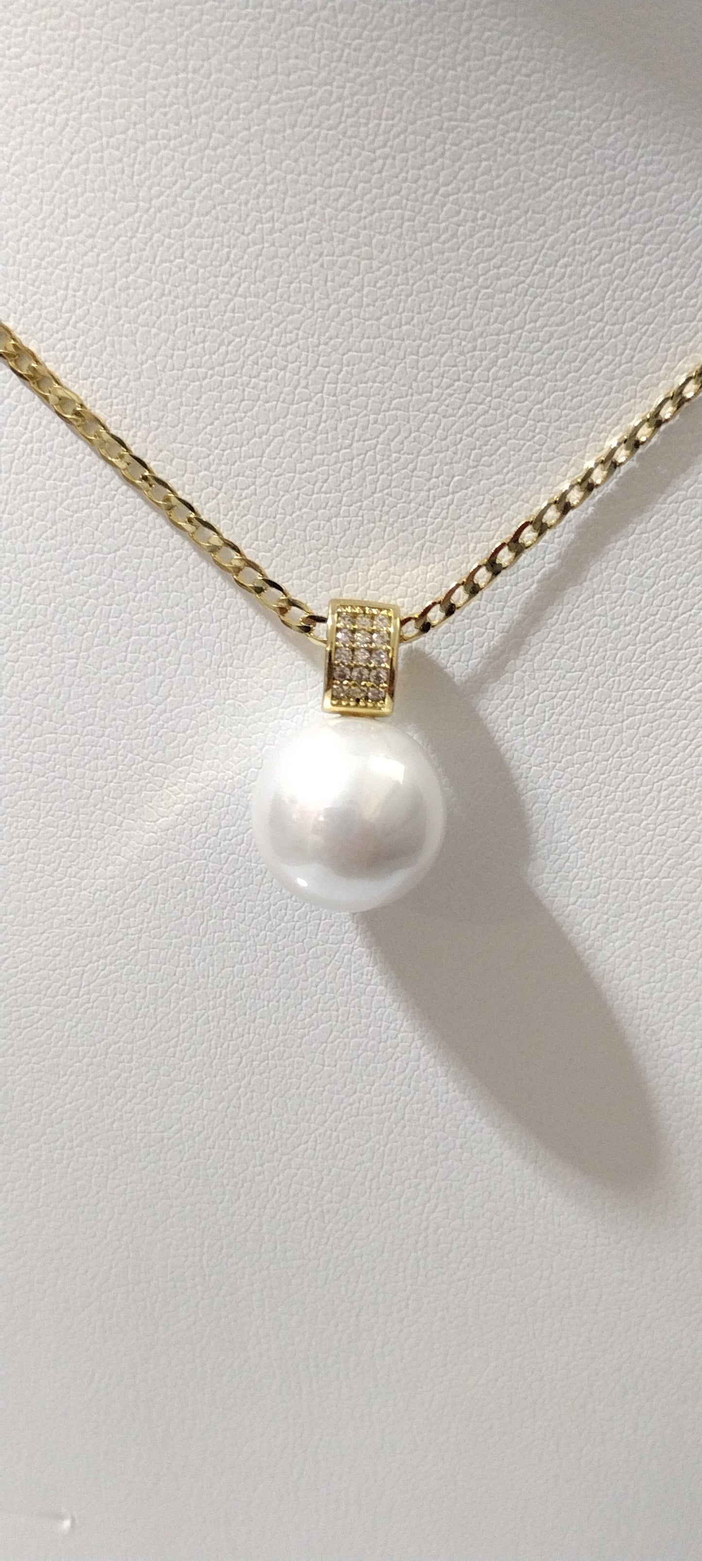 White Pearl Cuban Link