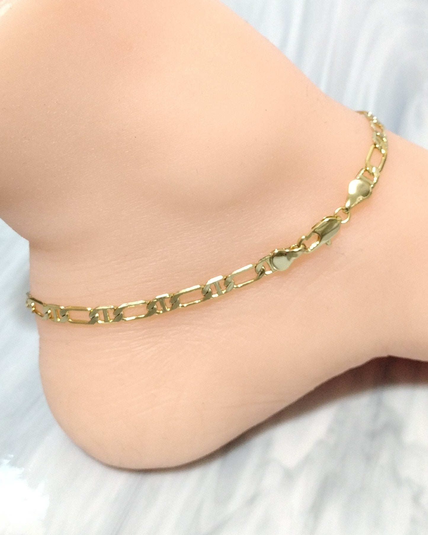 Figaro Mariner Link Anklet