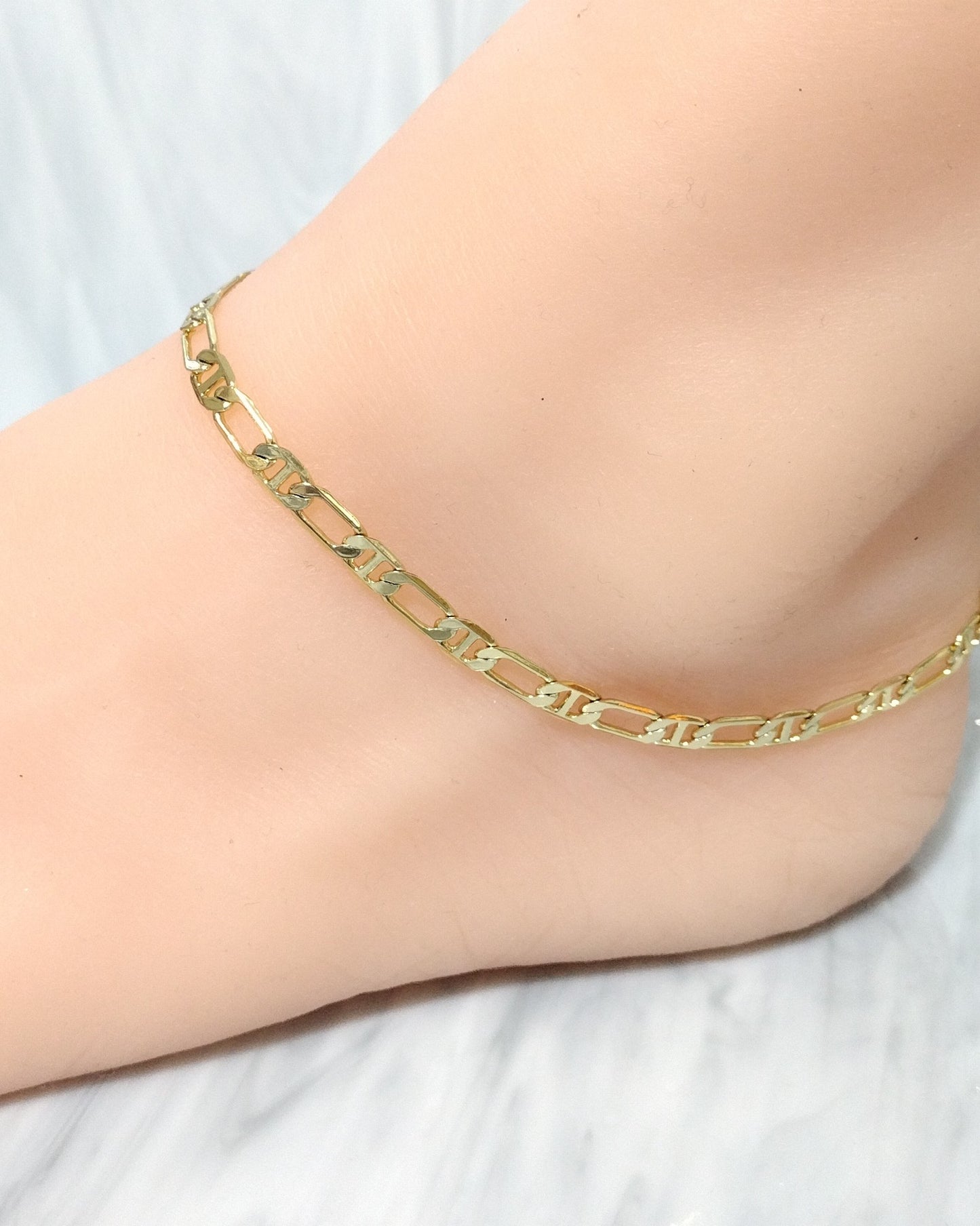 Figaro Mariner Link Anklet