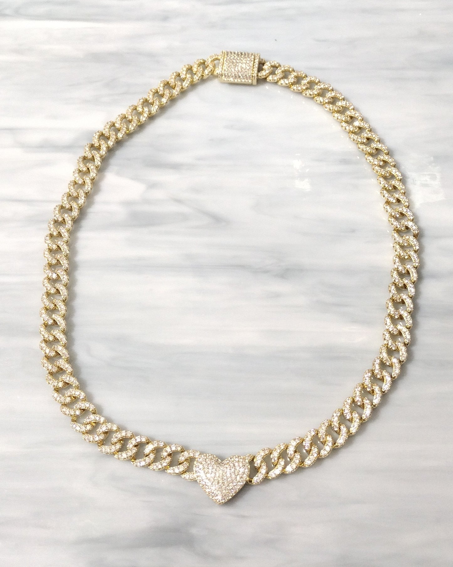 Heart Monaco Choker Necklace