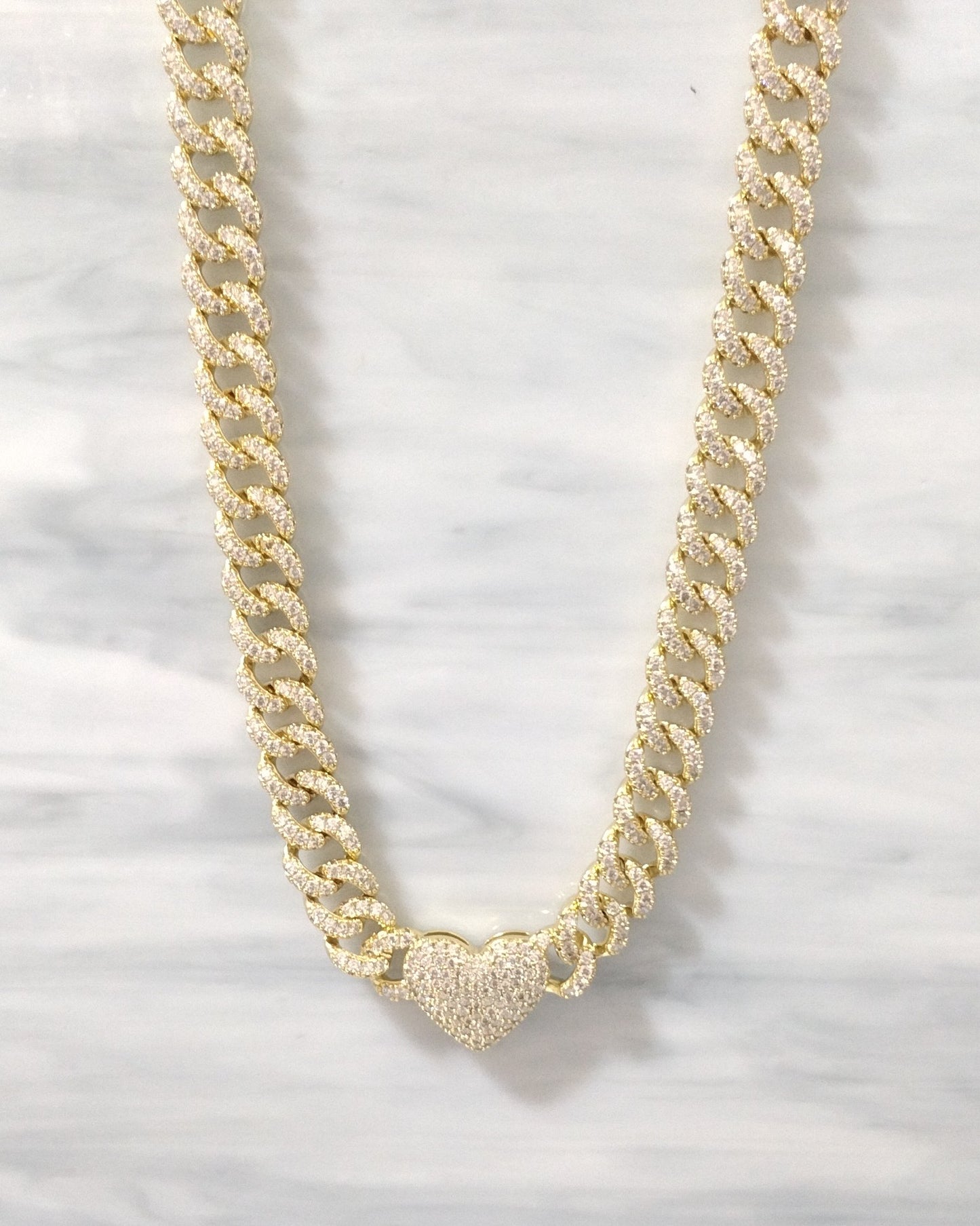 Heart Monaco Choker Necklace