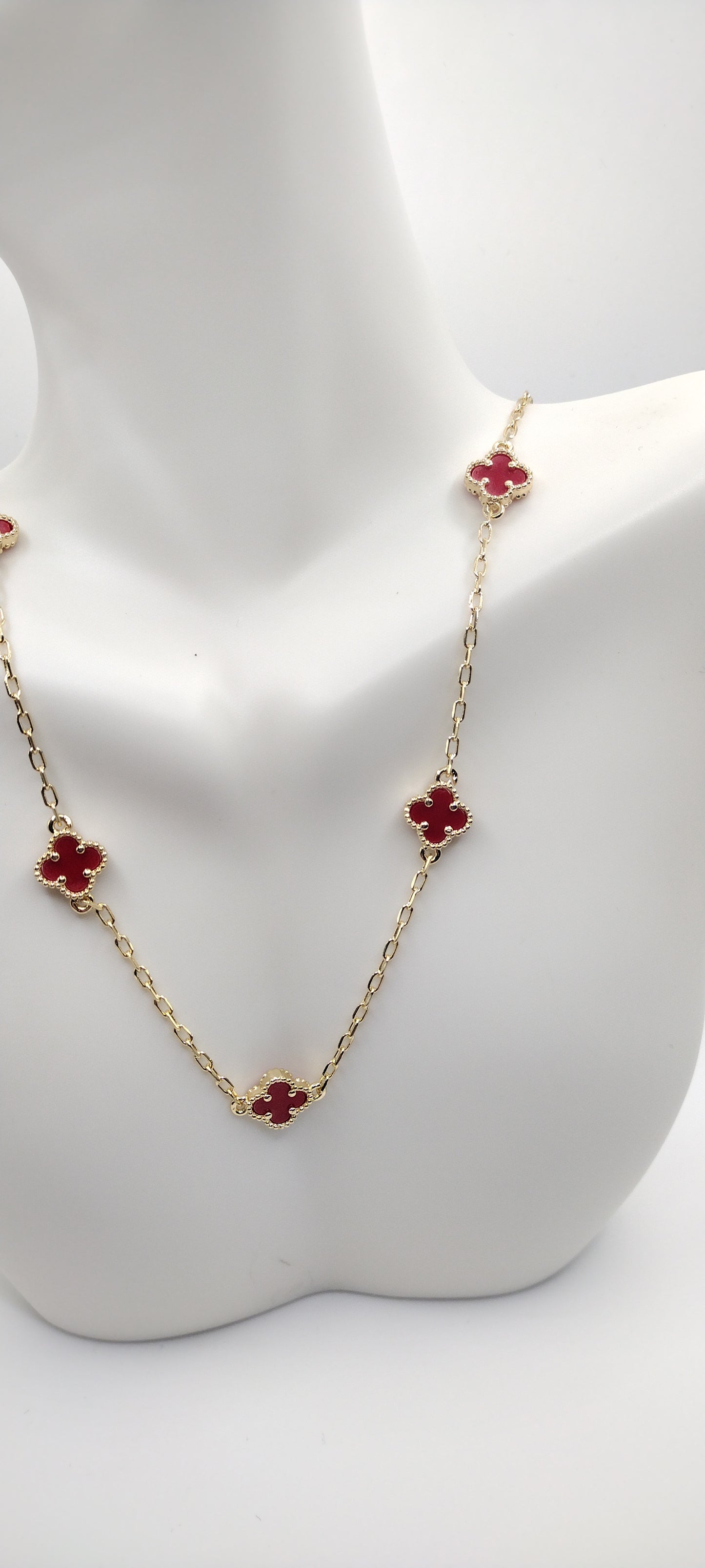 14k Gold Plated (Red)