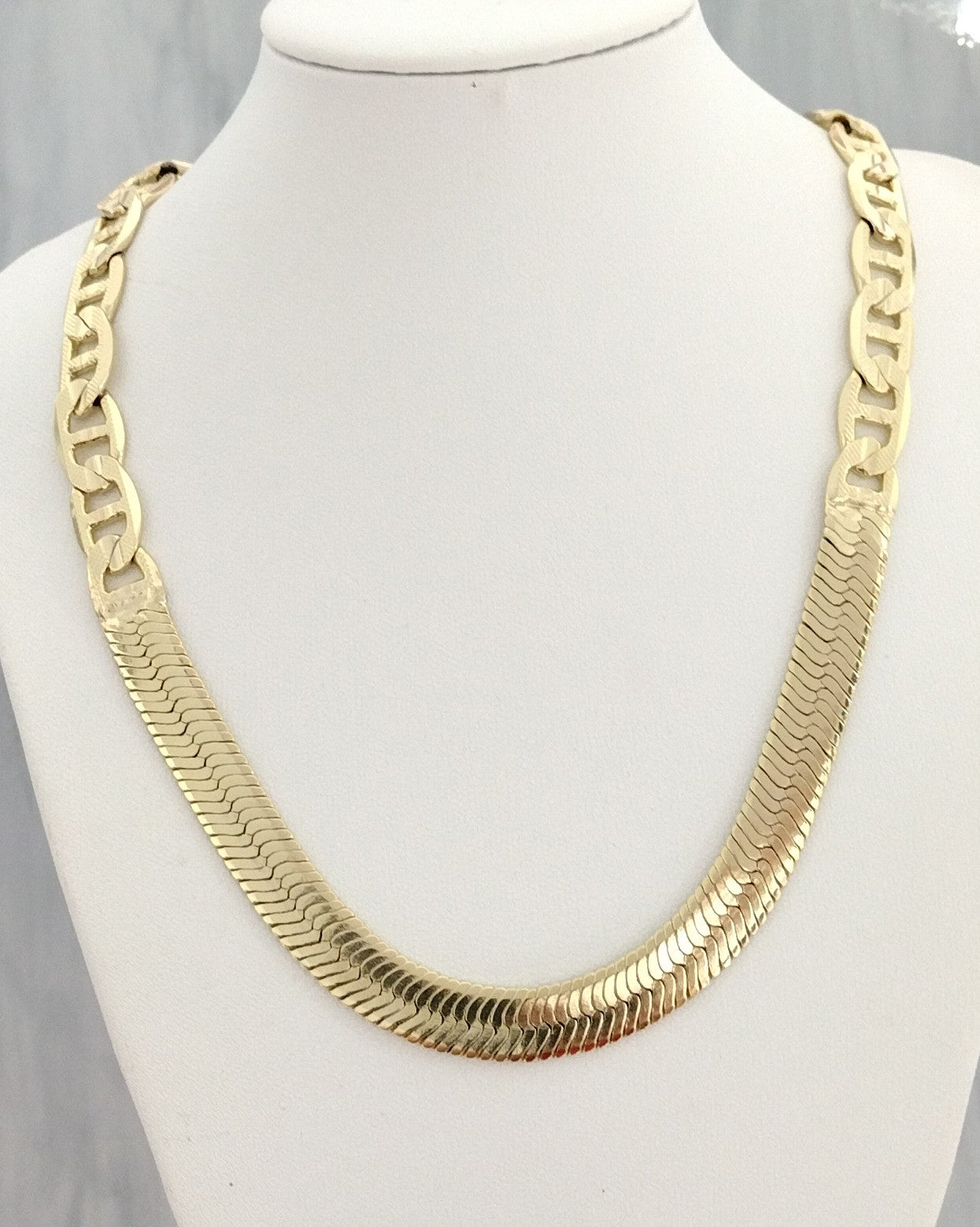 14k Gold Plated 20" Choker Necklace