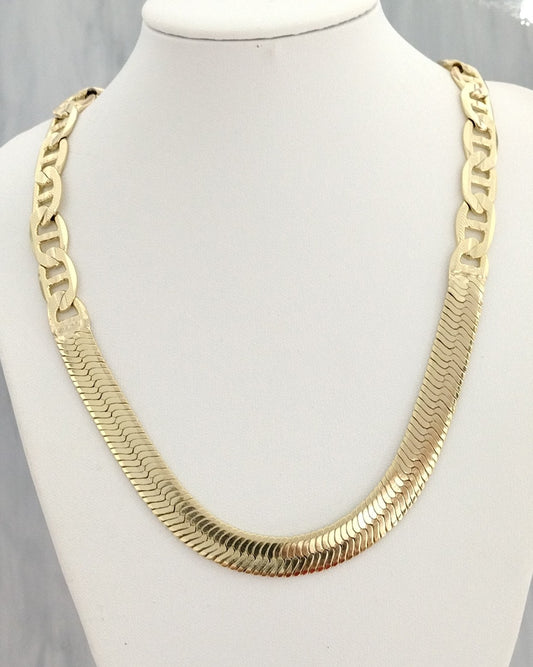 14k Gold Plated 20" Choker Necklace