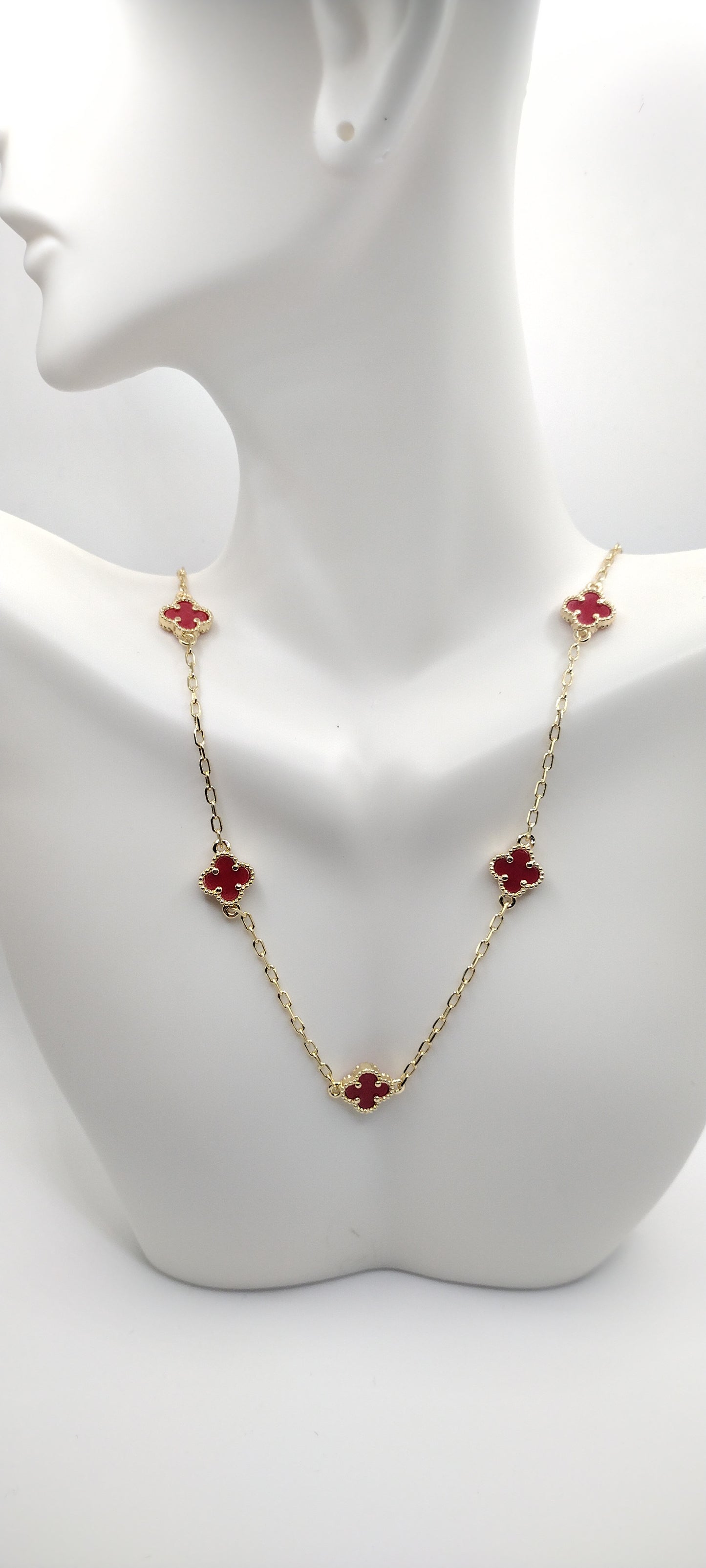 14k Gold Plated (Red)