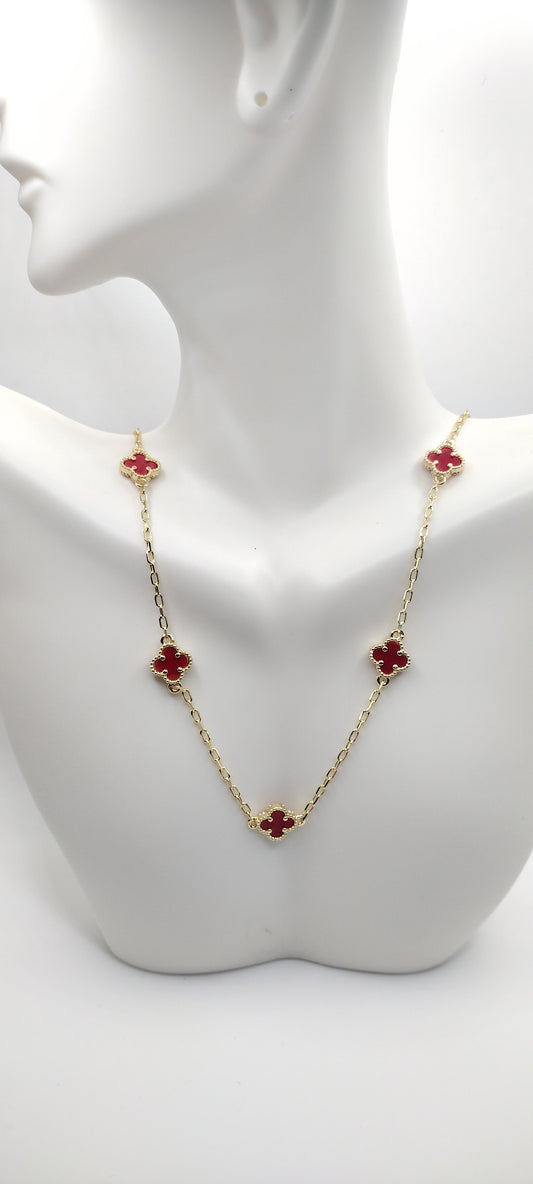 14k Gold Plated (Red)